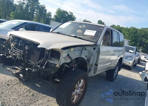 2003 Lexus Lx 470 z USA, uszkodzony, nr VIN JTJHT00W233529366